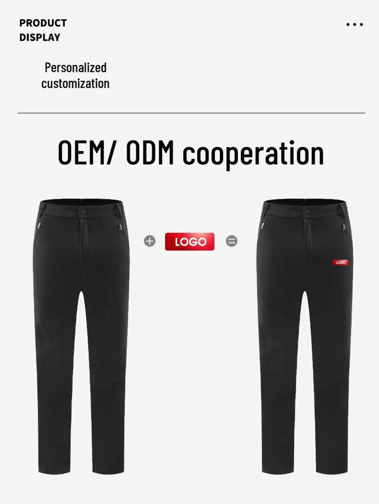 Herren Bird Outdoor Softshell Wanderhose - Wasserabweisend, Stretch und Atmungsaktiv für Frühling und Herbst