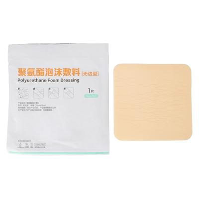 Zelfklevend Wondverband Zeer Absorberend Ademend Waterdicht Schuim Druk Wondverband voor Post