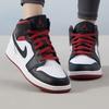 Jordan 1 Mid Gym Red Black Toe GS DQ8423-106