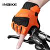 INBIKE Halbfinger Fahrradhandschuhe Sommer Antibakteriell Schweißabsorbierend Mountainbike Atmungsaktiv Stoßdämpfend Fahrradzubehör