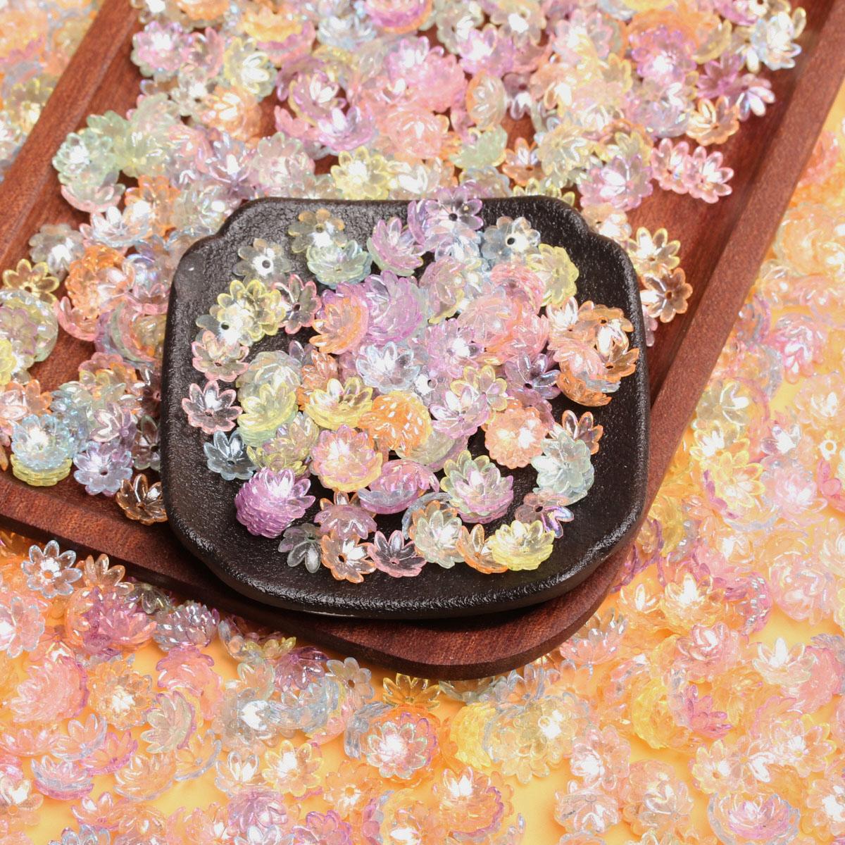 

500 г, около 4700 шт., 9,5 мм, акриловые бусины ручной работы для изготовления ювелирных изделий, свободные бусины-разделители, сделай сам, браслет в форме солнечного цветка, ожерелье