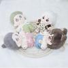10cm Starfish Doll Clothes Set: Cotton T-shirt, Overalls for Plush & Regular Dolls