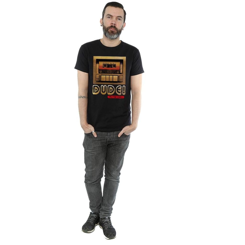 Marvel Mens Guardians Of The Galaxy Awesome Mix Vol. 1 T-Shirt