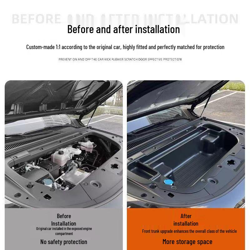 Verbesserte Aufbewahrungsbox für den vorderen Kofferraum für die Elektromodelle Leapmotor C10/C16