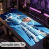 Large Mouse PadErling Haaland Custom Name Text Personalized Desk Mat Non Slip Gaming Pad