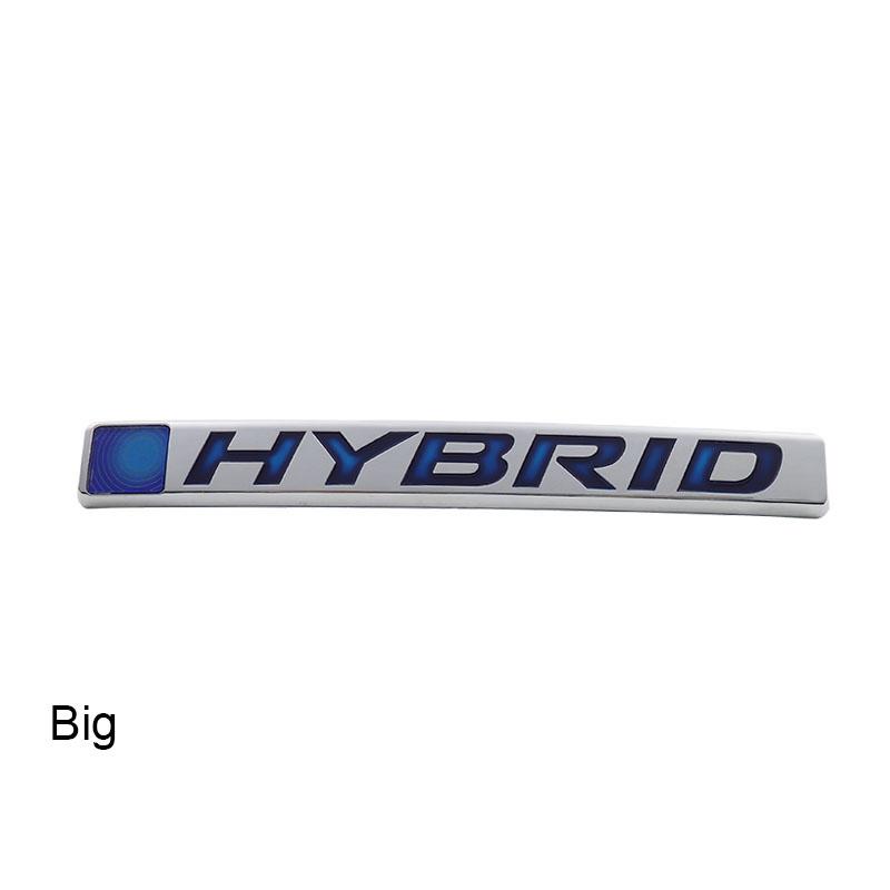 3D Premium HYBRID for Car Fender Trunk Rear Bonnet Decal Emblem Badge Sticker Accessories