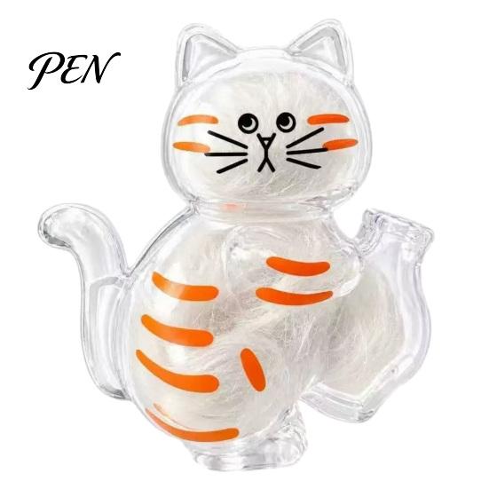 Cat Whisker Holder Whiskers Refrigerator Magnet, Transparent Furs Keepsake Vase Hair Storage Fridge Pet Memorial Decoration for Home, Kitchen