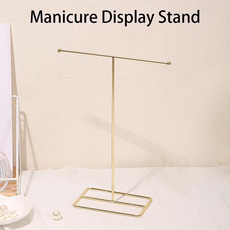 Nail Art Display Shelf False Nail Display Photo Stand Wearing Nail Display Cards Dustproof Bag Storage Nail Display Storage Tool