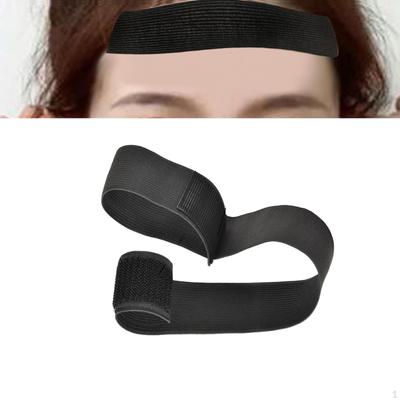 Black Elastic Wig Band Non-Slip Comfortable Fixing Laying Wigs Seamless Strong Holds