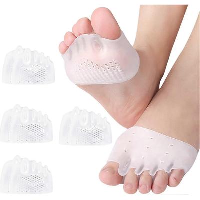 Separateur Orteil Hallux Valgus [8x]], Silicone Amlior, Ecarteur Orteil, Silicone En Gel Souple, Correction Pour Hallux Valgus, Soulagement Instantan