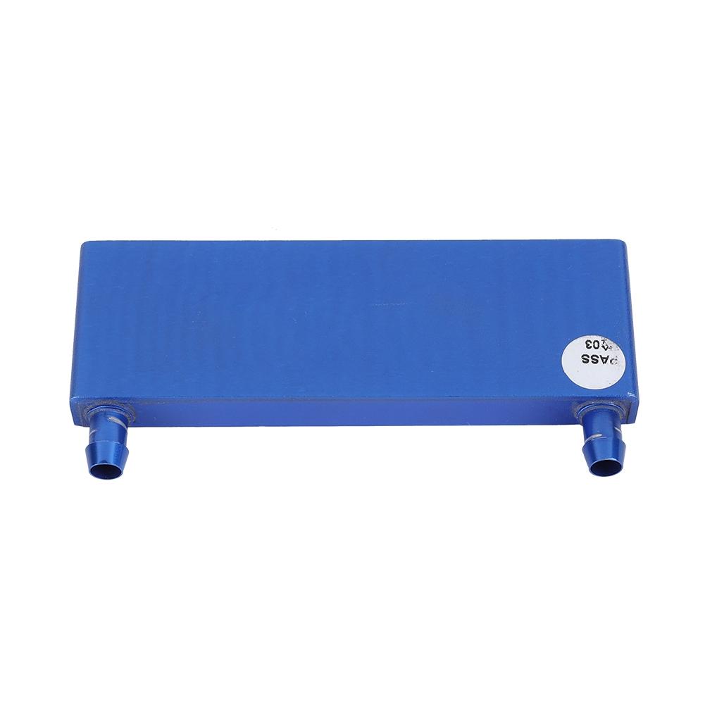 Aluminum Alloy Water Cooling Block for Computer CPU, Industrial Inverter Drive 40*120mm Blue