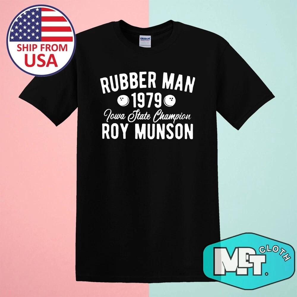 Roy Munson Rubber Man Kingpin Ernie Mccracken Men s Black Size S-5XL S