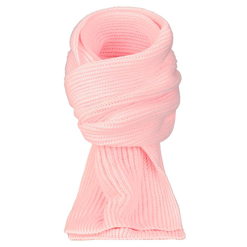 FEWK Winter Extra-Langer Schal und Mütze Set - Unisex Fleecefutter Kältefest Warm Gestrickt