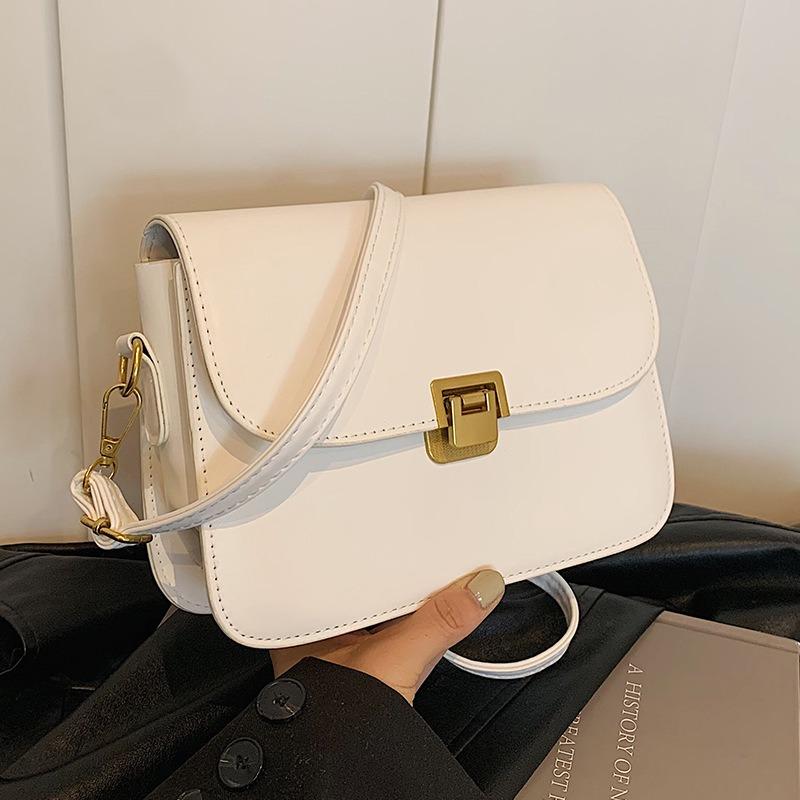 Dames Mode Eenvoudig Retro Dagelijks Crossbody Schouder Kleine Vierkante Tas
