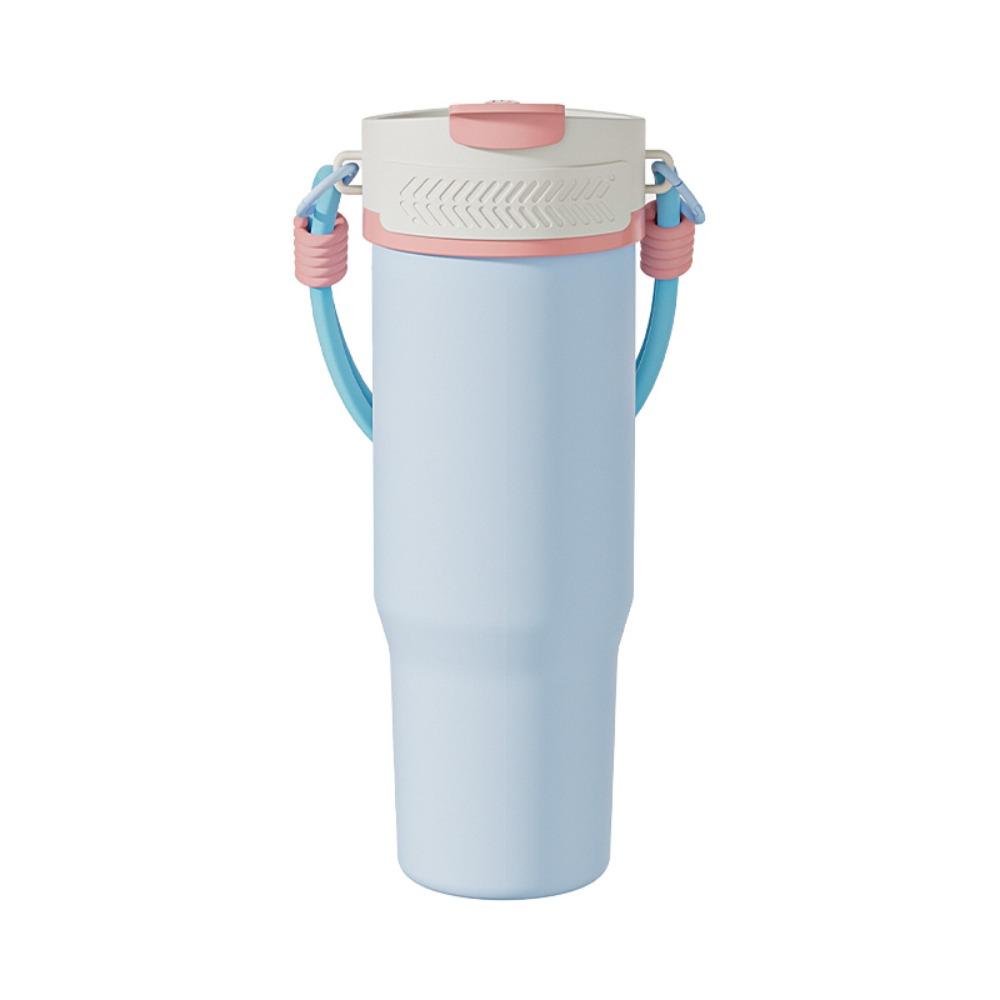 USB Charging Electric Juicer Cup Large-Capacity Stainless Steel Vacuum Cup Dual-Drink High-Speed Portable Blender Car Bottle