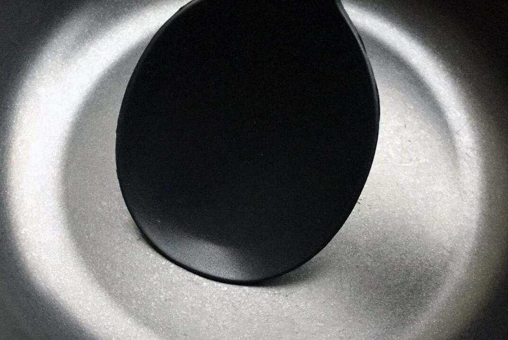 MUJI Silicone Cooking Spoon 26cm Black
