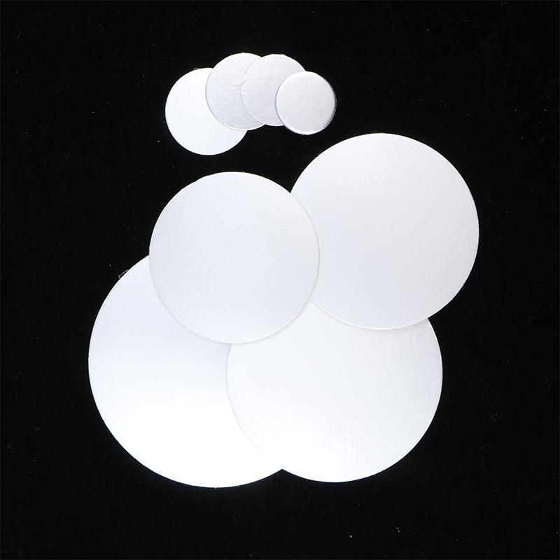 200Pcs Seal Cap Lining Tamper Resistant Pet Electromagnetic Aluminum Foil Induction Gasket For Cosmetic Jar Bottle Pot 20Mm-82Mm