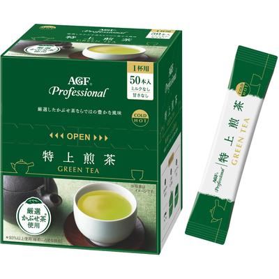 AGF Professional Premium Sencha (50 Sticks) - 1 Cup [Tea Sticks] [No Tea Bags Needed]