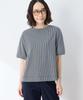 DECOY Tricot Stripe Navy Women's Pullover, 491212,