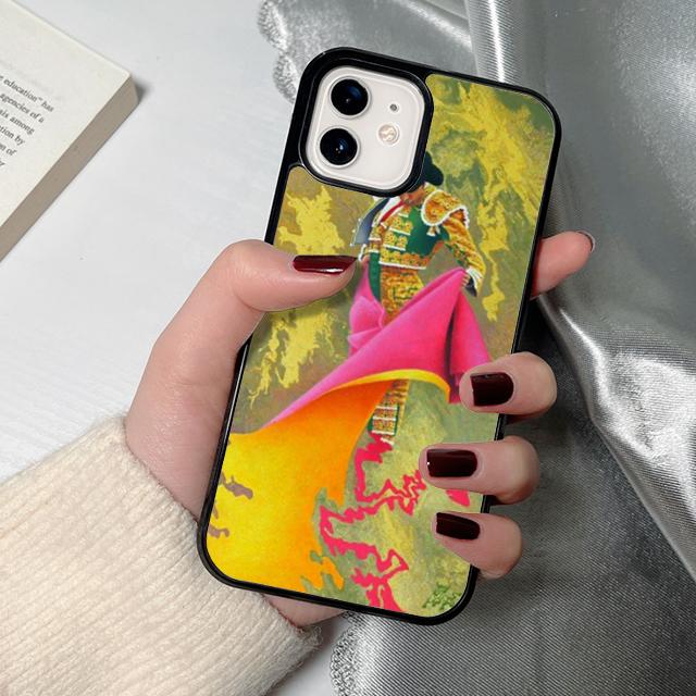 Bullfight Bull Fight Phone Case for iPhone 16 15 14 12 13 mini PLUS X XS XR 11 PRO MAX Back Cover Fundas
