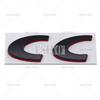Car Styling RC CC 3D Metal Zinc Alloy Car Badge Body Fender Rear Trunk Adhesive Decal Emblem for Volkswagen VW Passat CC RC Zd4