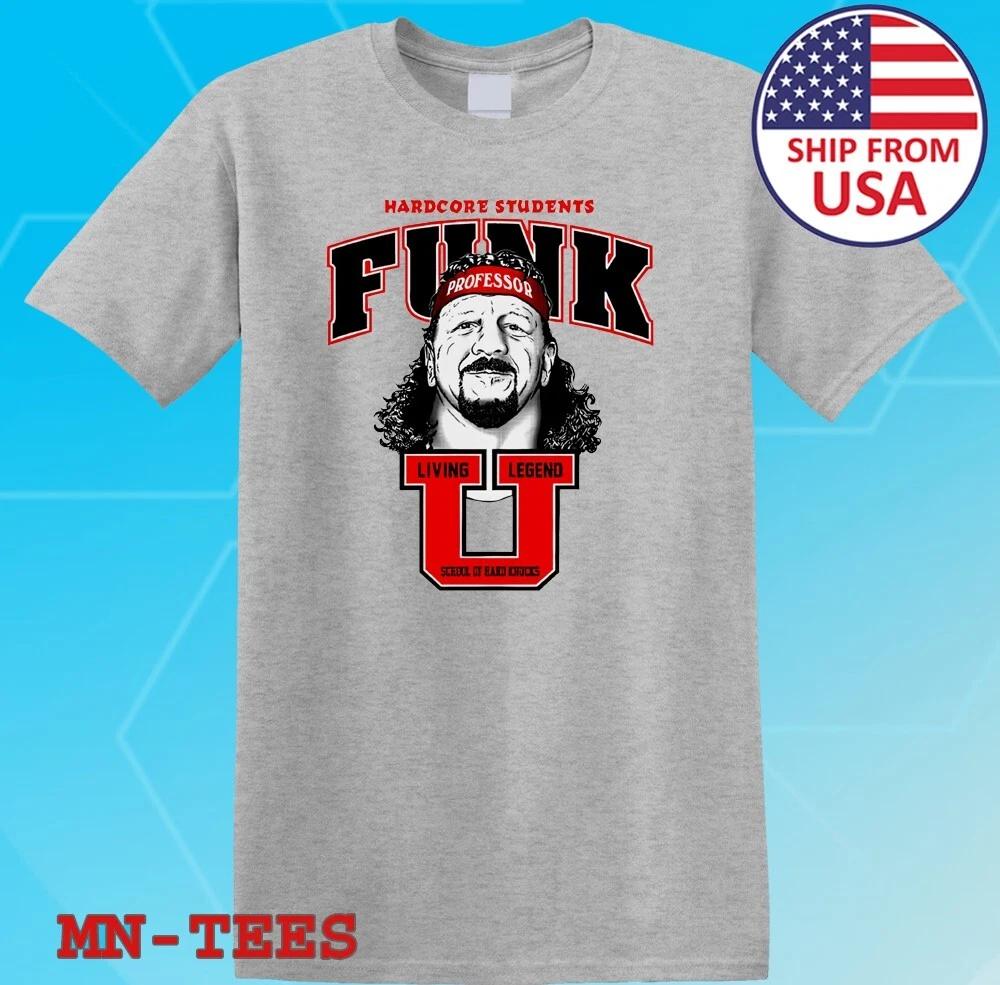 

Terry Funk Oldschool Wrestling Tribute Grey Size S-5XL S