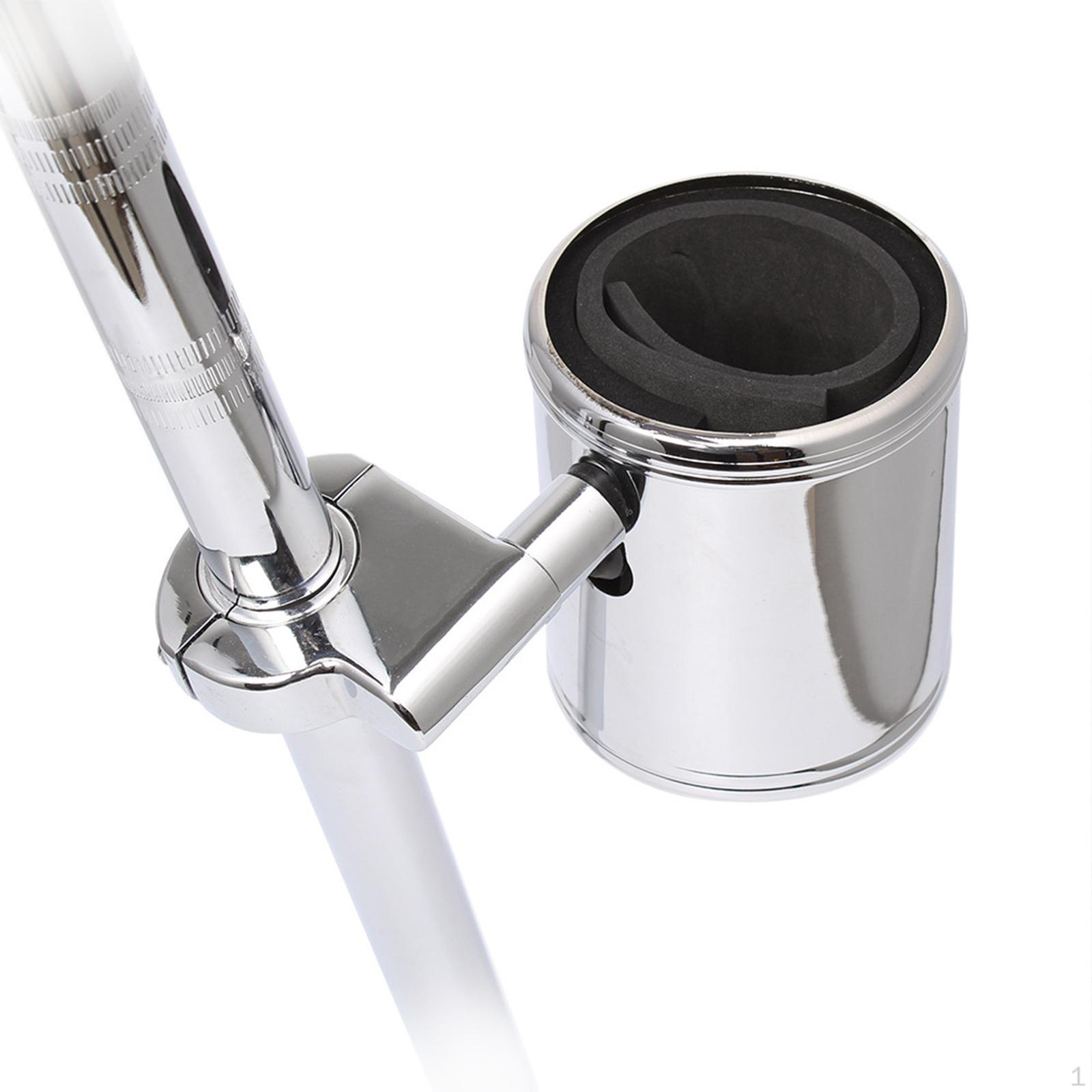 

Регулируемый универсальный держатель для стакана для мотоцикла, Мотоциклетные аксессуары, Легкий, Прочный, Легко устанавливается Sliver