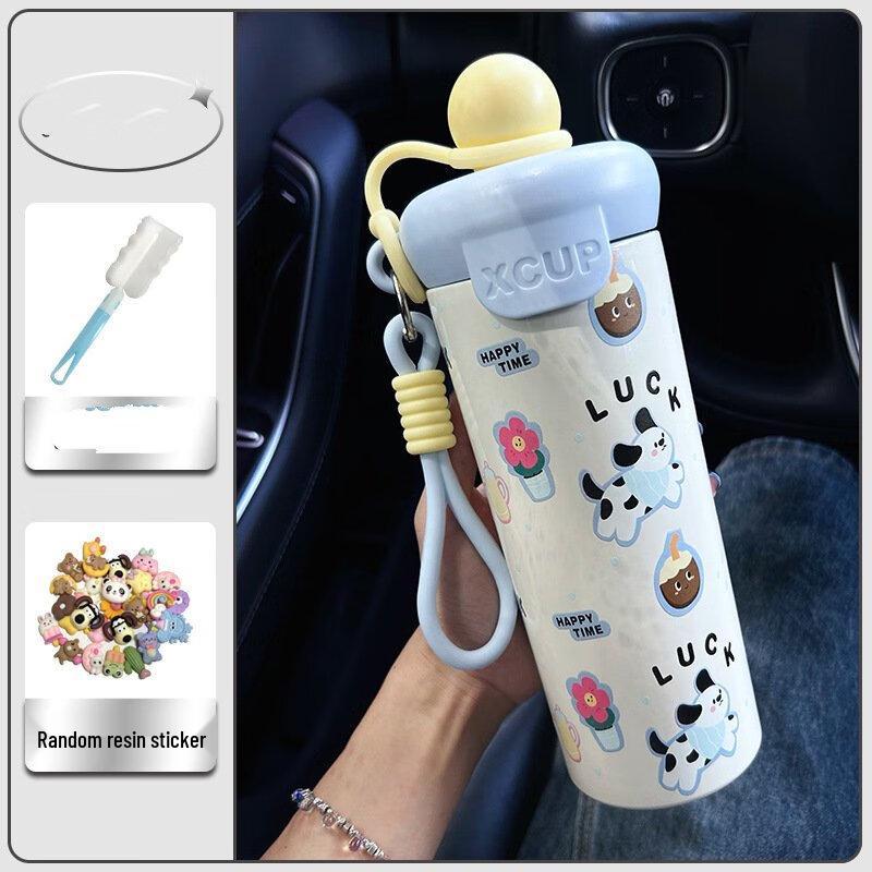 Shangqi Insulated Sport Water Bottle with Straw