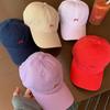 Baseball Hat For Women Outdoor Use Sun Protection Visors Solid Color Color Duck Tongue Cap Cotton Casual Girl Peaked Hat Ricygvm Embroidered Bow