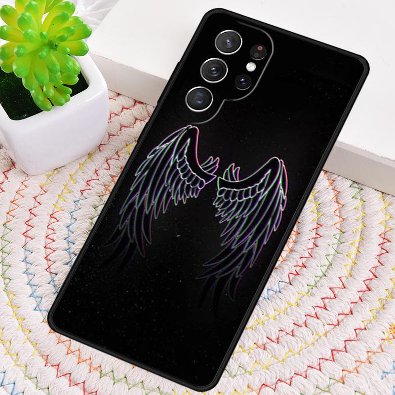 Exquisite Wings Phone Case for Samsung Galaxy Note 10 Pro S26 Ultra S23 S24 FE S25 S21 S22 PLUS Shockproof Cove