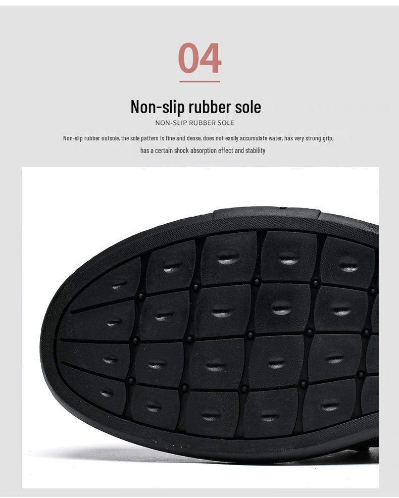 Men's Genuine Leather Summer Loafers - Soft Sole, Slip-on, Casual, Versatile Everyday Shoes