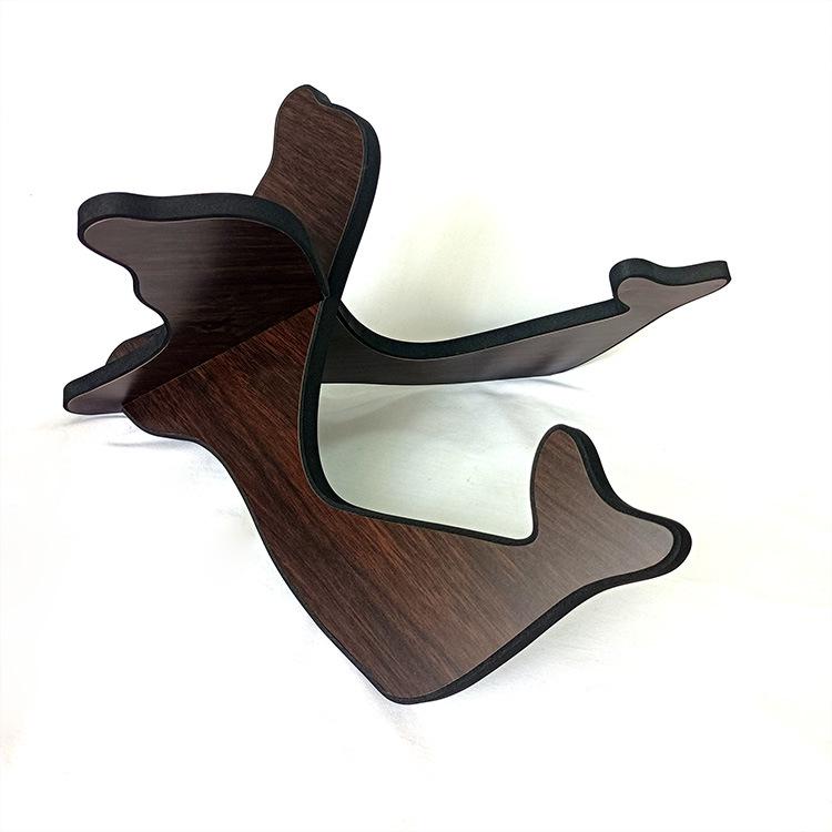 Wooden Stand for Guitar & Ukulele - Fits Folk, Classical, and Electric Guitars