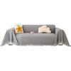 Anti-Scratching Chenille Sofa Towel Modern Minimalist Full Covered Non-Slip Cloth Four Seasons Universal Pure Color Cover Cover