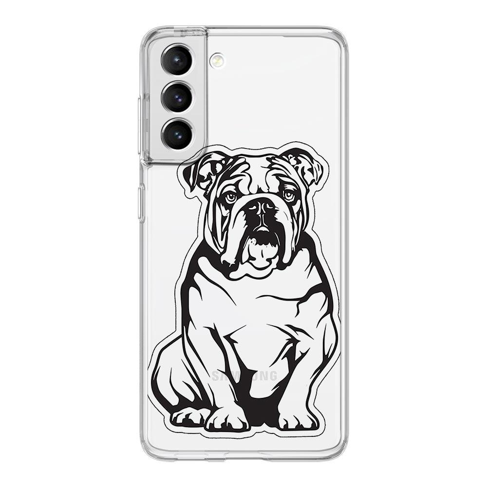 French Bulldog Phone Case For Samsung Galaxy S23 S22 Ultra S20 S21 FE 5G S10 S10E S9 S8 Plus 4G Soft Silicone Clear Cover Couqe