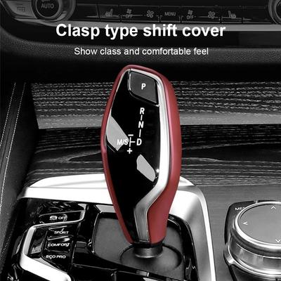 Auto Kryt hlavice řadicí páky Stylingové příslušenství Carbon Fiber Black Pro BMW řady 7 6GT 16-22 X3 X4 18-21 řady 5 18-23