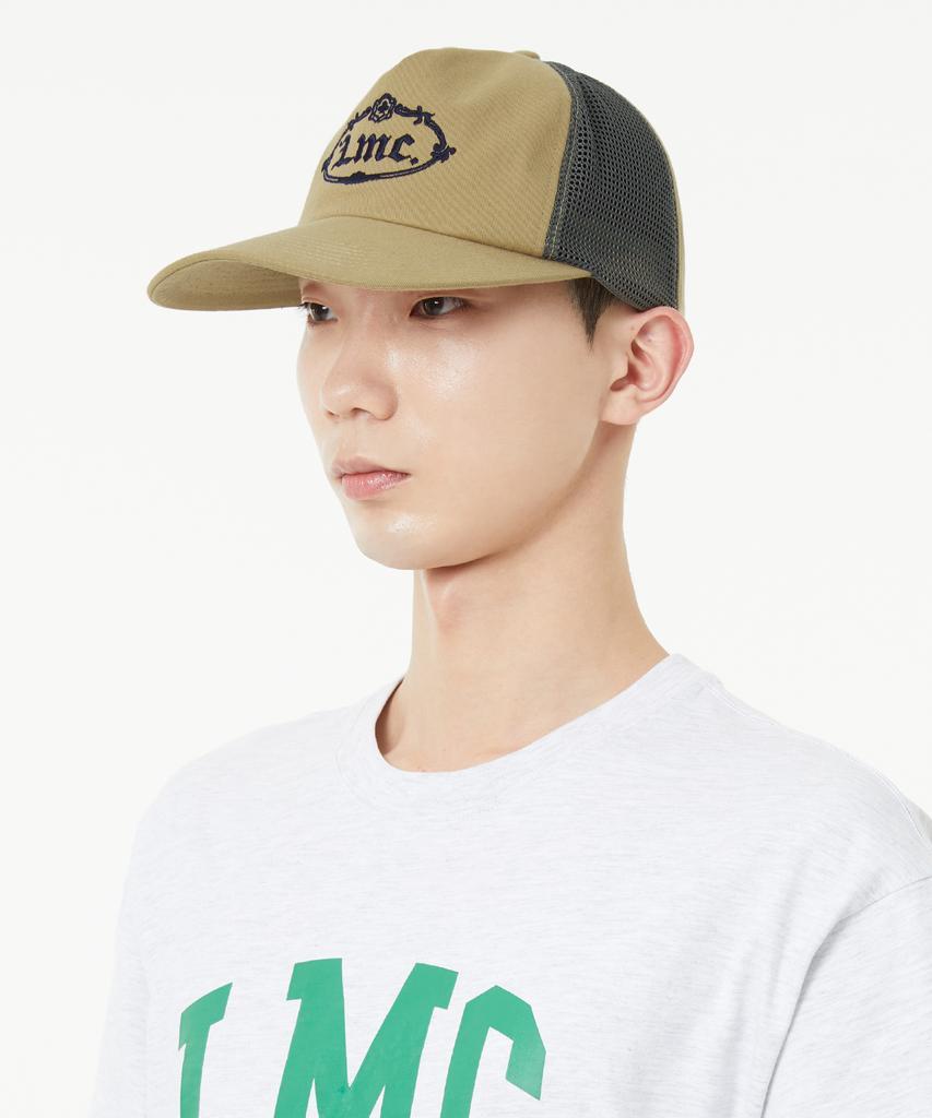 LMC Gothic Oval Mesh Cap Beige