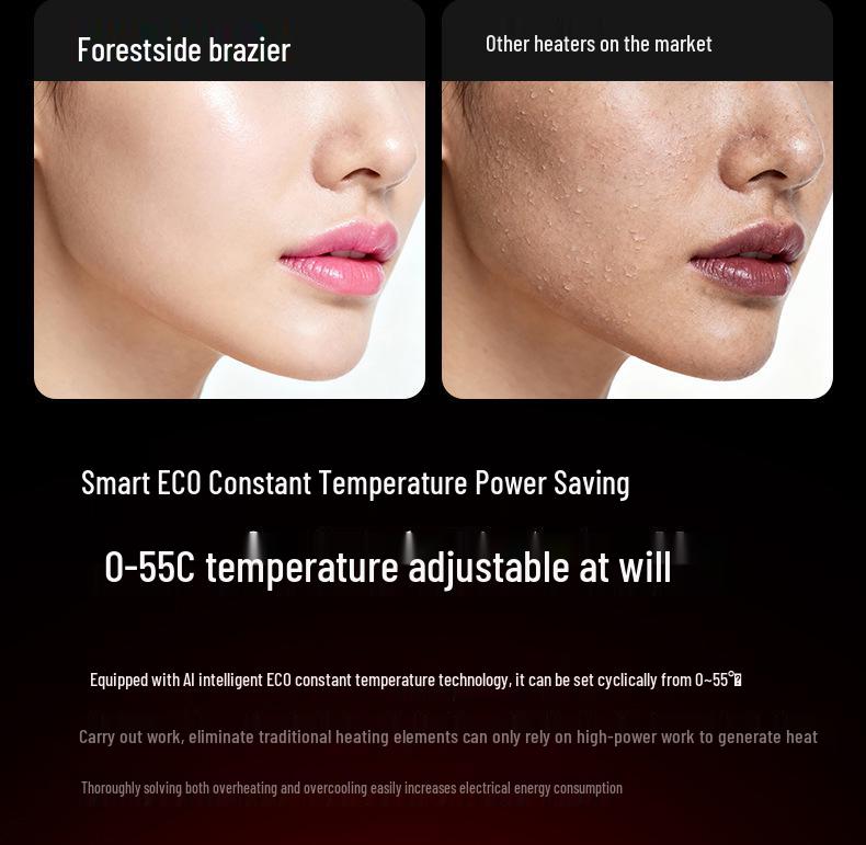 Linbian Multifunctional Electric Fireplace & Tea Warmer