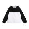 Adidas Neo W Util Wb3 Color Block Drawstring Loose Hooded Long Sleeve Jacket Women jackets Black White HN2321