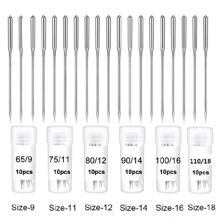 

60 Pieces Multipurpose Sewing Machine Needle Embroidery and Canvas Needle Alloy Texture for Tailoring and Home Repairs 1