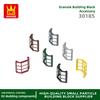 Non-Toxic 14Pcs/Lot Concave Window Leaf Building Blocks Moc Accessories Compatible With Bricks Children Toys Gift Box