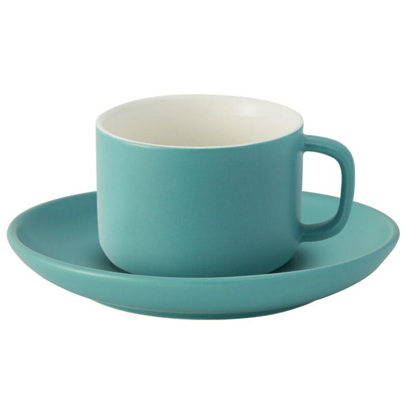 HAYYX Minimalist Coffee Cup and Saucer Set