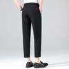 Hengyuanxiang Men's Non-Iron Straight Business Casual Pants