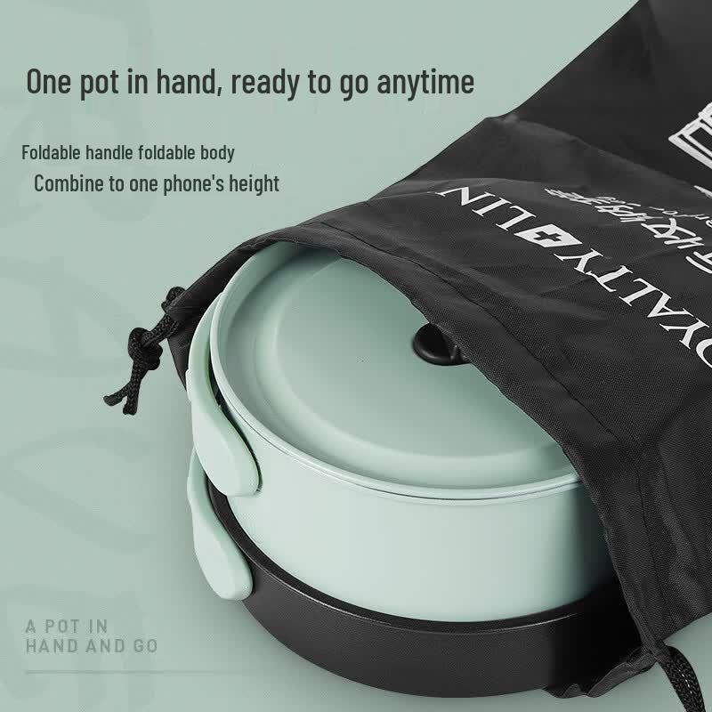 ZISIZ Portable Folding Electric Hot Pot