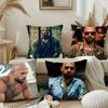 Art And A-Andrew Tate Pillow Case Square Pillow Bedroom Sofa Leisure Comfort Cushion Car Home Decoration