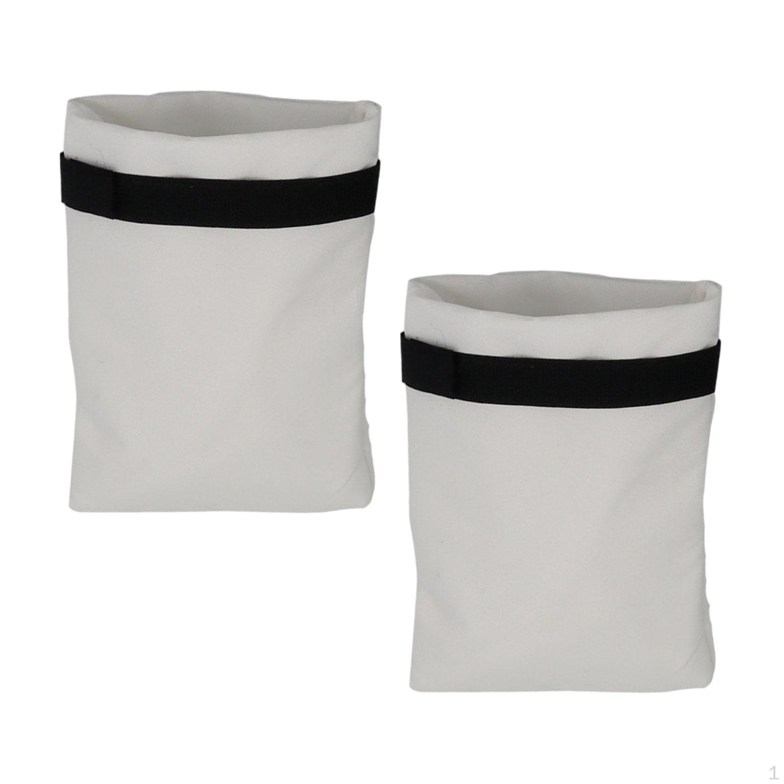 2 Pcs Outdoor Faucet Covers Winter Oxford Fabric Sock Spigot Cover for Garden White