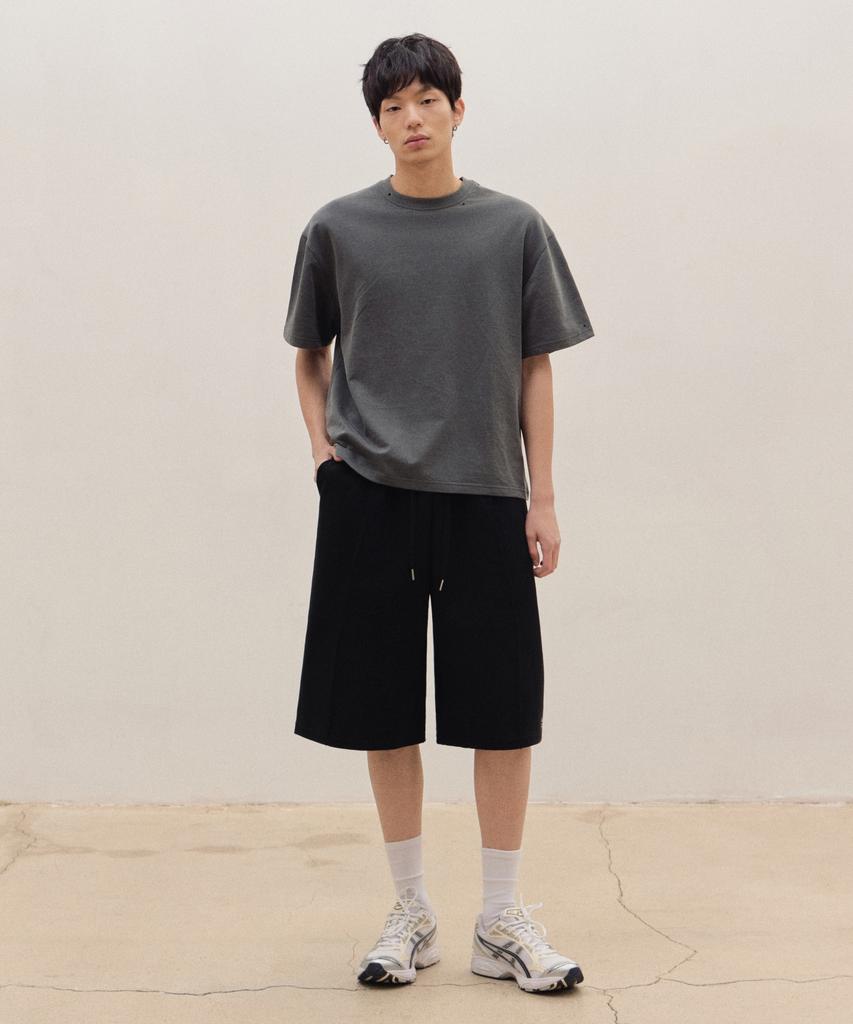 AGOD Front Line Sweat Shorts [Black]