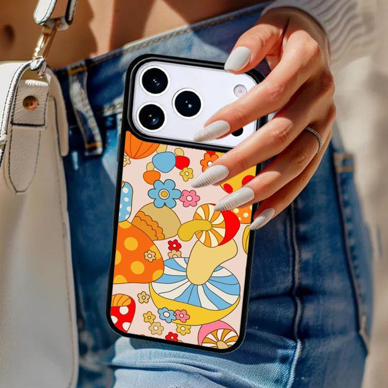 Hippy Hippie Psychedelic Art Phone Case For iPhone 17 Air 14 15 13 12 Max Cover For Apple 14 15 16 16e 11 Pro Max Plus