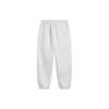 Li Ning Basketball Series Letter Print Cuffed Ice Feel Knitted Sports Pants Men Bottoms Flower-Gray Deep-Antarctic-Gray AKLU471-5