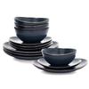 Grafite Porcelain Dinner Set 12-Piece Time DUKA