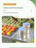 Heavy-Duty Stainless Steel Folding Charcoal BBQ Grill - Portable Outdoor Full Set